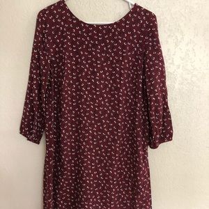 Floral mini dress